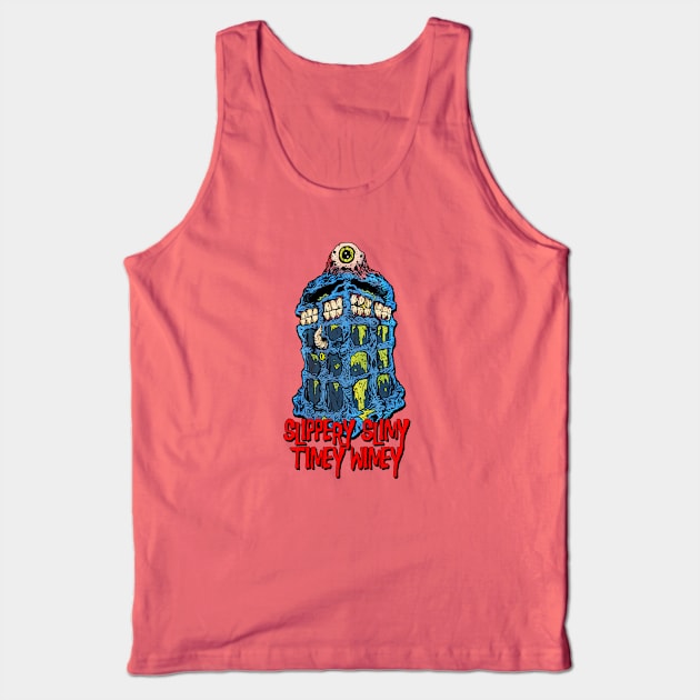 Slimy Wimey Tank Top by CherryMothCake